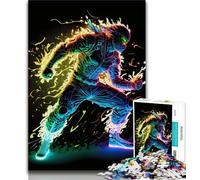 Jigsaw Puzzles 1000 Pieces for Adults Teens Neon Speed 1000 Pieces for Adults,Toys Educational Games Stress Relieving Unique Birthday And Gifts 26x38cm