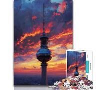 Jigsaw Puzzles 1000 Pieces for Adults Teens Sunset Tokyo 1000 Piece Jigsaw,Educational Stress Relief Toy Gifts for Friends And Family (size 38x26cm)