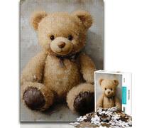 Jigsaw Puzzles 1000 Pieces for Adults Teens Teddy Bear 1000 Piece Jigsaw,Educational Stress Relief Toy Gifts for Friends And Family (size 75x50cm)