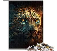 Jigsaw Puzzles 1000 Pieces for Adults Teens The Jaguar, Decompressing Intellectual Educational Toy Birthday Gift (Size 26x38cm)