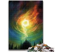 Jigsaw Puzzles 1000 Pieces for Adults Teens The Sun The Storms 1000 Pieces for Teenagers,Educational Games Home Decoration Suitable for Desktop Decoration (50x75cm)