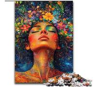 Jigsaw Puzzles 1000 Pieces for Adults Teens Tree Elf Fairy,Challenging Game for Is Ideal As A Gift for The Whole Family 50x75cm