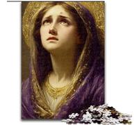 Jigsaw Puzzles 1000 Pieces for Adults Teens Virgin Mary, Learning Educational for Is Ideal As A Gift for The Whole Family (Size 26x38cm)