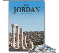 Jigsaw Puzzles 1000 Pieces for Adults Teens Visit Jordan Educational Games Home Decoration Artists Collection, Fine Art (38x52cm) 1000pcs