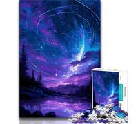 Jigsaw Puzzles 1000 Pieces for Adults Teens Wonderful Night Sky,family Fun Games Fun at Home Activities,Birthday Present,Travel Gifts 75x50cm