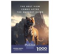 Jigsaw Puzzles 1000 Pieces for Adults The Best View Motivation Puzzles for Adults Fun Games Improve Memory Deal As Gifts for The Whole Family 52x38cm/1000pcs