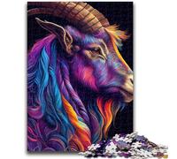 Jigsaw Puzzles 1000 Pieces for Adults The Careful Capricorn Wall Decoration for Educational Game Gifts for Women Men 50x75cm