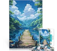 Jigsaw Puzzles 1000 Pieces for Adults The Dock Geschenke zum Suchbegriff: "Herausfordernde Spiele" Für Paare geeignet52x38cm