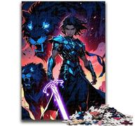 Jigsaw Puzzles 1000 Pieces for Adults The Lion Guard Wall Decoration for Educational Game Gifts for Women Men 50x75cm