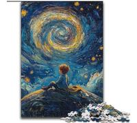 Jigsaw Puzzles 1000 Pieces for Adults The Little Prince of The Night Sky Jigsaw Challenging Brain Teaser, Family Activity, Home Decor, (size 50x75cm)