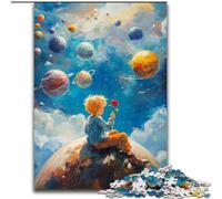 Jigsaw Puzzles 1000 Pieces for Adults The Little Prince Planet Puzzle Perfect for Family Fun on Christmas, Thanksgiving, Birthdays & Easter 50X75CM