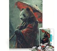 Jigsaw Puzzles 1000 Pieces for Adults The Mysterious Panda Family Games Perfect Decoration Unique Gifts for Birthday And Christmas 38x26cm