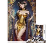 Jigsaw Puzzles 1000 Pieces for Adults The Watcher Educational Games Improve Memory Anti-Stress Toys Enhance Love between Couples (38X26cm)