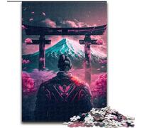 Jigsaw Puzzles 1000 Pieces for Adults The Way of The Samurai Made of Wood, Fun Activity for at Home 50x75cm for Birthdays, Holidays, And Special Occasions
