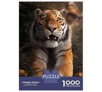 Jigsaw Puzzles 1000 Pieces for Adults Tiger Chasing Butterfly Jigsaws for Adults Fun Games Stress Reliever Help The Brain Exercise 70x50cm/1000pcs