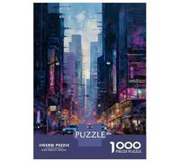 Jigsaw Puzzles 1000 Pieces for Adults Tokyo City Adult Jigsaw Relax Games Difficult Challenge Help The Brain Exercise 70x50cm/1000pcs
