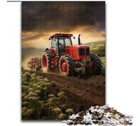 Jigsaw Puzzles 1000 Pieces for Adults Tractor Implements Jigsaw Family Fun Activity, Brain Challenge, for Teenager (size : 26x38cm)