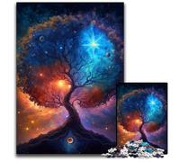 Jigsaw Puzzles 1000 Pieces for Adults Tree of Wisdom cardboard Jigsaw Puzzles Brain Challenge Game for Teenagers & Family Interaction 26X38CM/10.23x14.96inch
