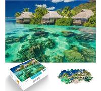 Jigsaw Puzzles 1000 Pieces for Adults Tropical Paradise Stress Relief Toys 50x75cm deal as gifts for the whole family for Age 14+