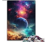 Jigsaw Puzzles 1000 Pieces for Adults Unveiled Brilliant Colors Planets 1000 Pieces Puzzles for Adults Challenging DIY Brain Teaser for Teenagers size 50x75cm
