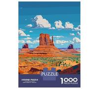 Jigsaw Puzzles 1000 Pieces for Adults Utah Pixel Art Jigsaws for Adults Fun Games A Work of Art Deal As Gifts for The Whole Family 38x26cm/1000pcs