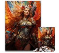 Jigsaw Puzzles 1000 Pieces for Adults Valkyrie No Difficult Puzzles for Adults Interactive Family Game Ideal Family Activity Game 1000 PCS(75x50cm)