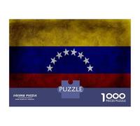 Jigsaw Puzzles 1000 Pieces for Adults Venezuela Adult Jigsaw Relax Games Difficult Challenge Help The Brain Exercise 38x26cm/1000pcs