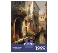 Jigsaw Puzzles 1000 Pieces for Adults Venice Romantic Vibes Puzzles for Adults DIY Toys Home Decoration Help The Brain Exercise 38x26cm/1000pcs