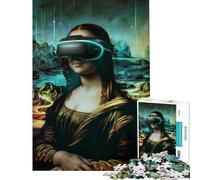 Jigsaw Puzzles 1000 Pieces for Adults Virtual Renaissance 1000 Jigsaw Puzzle DIY Toys Learning Educational Christmas Birthday Gifts (38x52cm)