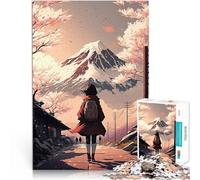 Jigsaw Puzzles 1000 Pieces for Adults Vision of Fujiyama Familienspiel für und Künstlersammlung, Bildende Kunst52x38cm