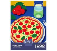 Jigsaw Puzzles 1000 Pieces for Adults Wheel of Cheesy Happiness Adult Jigsaw Relax Games Difficult Challenge Help The Brain Exercise 52x38cm/1000pcs