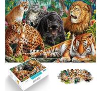 Jigsaw Puzzles 1000 Pieces for Adults Wildlife Trainieren Sie Ihr Gehirn und Ihre Hände Eltern-Kind-Interaktion75x50cm