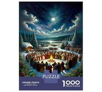 Jigsaw Puzzles 1000 Pieces for Adults Winter Solstice Celebration Adult Jigsaw Toy Wall Decor Home Decoration Deal As Gifts for The Whole Family 70x50cm/1000pcs