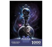 Jigsaw Puzzles 1000 Pieces for Adults World of Chess Puzzles for Adults Fun Games Improve Memory Deal As Gifts for The Whole Family 52x38cm/1000pcs