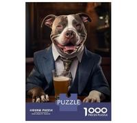 Jigsaw Puzzles 1000 Pieces for Adults XL Bully in The Pu Jigsaws for Adults Fun Games Stress Reliever Help The Brain Exercise 38x26cm/1000pcs