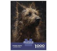 Jigsaw Puzzles 1000 Pieces for Adults Yorkshire Terrier Dog Puzzles for Adults Fun Games Improve Memory Deal As Gifts for The Whole Family 52x38cm/1000pcs