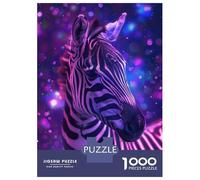 Jigsaw Puzzles 1000 Pieces for Adults Zebra Animal Space Jigsaw Puzzle DIY Toys But Fun And Humorous Deal As Gifts for The Whole Family 70x50cm/1000pcs