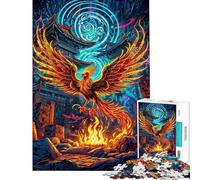 Jigsaw Puzzles 1000 Pieces for Teenagers A Phoenix Rises from Fire Learning Educational Toys Hands-on Game For Family Fun Gifts Ideas (Size 38x26cm)