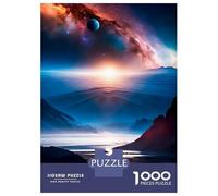 Jigsaw Puzzles 1000 Pieces for Teenagers Alpine Planetary Symphony Teenager Puzzles Relax Games Stress Reliever Deal As Gifts for The Whole Family 38x26cm/1000pcs