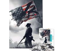 Jigsaw Puzzles 1000 Pieces for Teenagers American Civil War Learning Educational Toys Hands-on Game For Family Fun Gifts Ideas (Size 38x52cm)