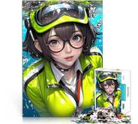 Jigsaw Puzzles 1000 Pieces for teenagers Anime Girl Underwater Lernspielzeug eignet sich ideal als Geschenk für die ganze Familie75x50cm