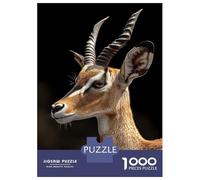 Jigsaw Puzzles 1000 Pieces for Teenagers Antelope Jigsaws for Adults Relax Games Staycation Kill Time Help The Brain Exercise 38x26cm/1000pcs