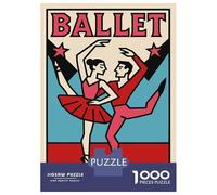 Jigsaw Puzzles 1000 Pieces for Teenagers Ballet Dancers Jigsaws for Adults Toy Wall Decor Analysis And Logic Help The Brain Exercise 52x38cm/1000pcs