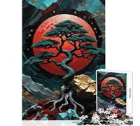 Jigsaw Puzzles 1000 Pieces for Teenagers Bonsai Tree Kintsugi Art Anti-Stress Toys Gifts Ideas Practical Game Artists Collection, Fine Art Size 38x52cm