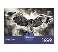 Jigsaw Puzzles 1000 Pieces for Teenagers Brown Eagle Teenager Puzzles Relax Games Stress Reliever Deal As Gifts for The Whole Family 38x26cm/1000pcs