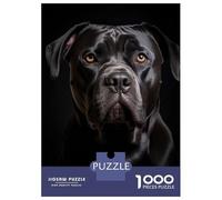 Jigsaw Puzzles 1000 Pieces for Teenagers Cane Corso Closeup Face Adult Jigsaw Puzzle Fun Games Improve Memory Help The Brain Exercise 70x50cm/1000pcs