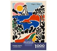 Jigsaw Puzzles 1000 Pieces for Teenagers Capri, Italy - Colorful Landscape Art Jigsaw Puzzle Fun Games For Family Fun Deal As Gifts for The Whole Family 38x26cm/1000pcs