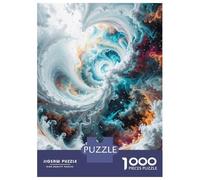 Jigsaw Puzzles 1000 Pieces for Teenagers Celestial Vortex Teenager Puzzles Relax Games Stress Reliever Deal As Gifts for The Whole Family 52x38cm/1000pcs