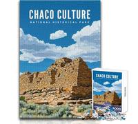Jigsaw Puzzles 1000 Pieces for Teenagers Chaco Culture Nt Hist Park Family Fun & Game Night Difficult Hard Anti-Stress Toys Size 50x75cm