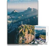 Jigsaw Puzzles 1000 Pieces for Teenagers Christ The Redeemer Family Fun & Game Night Difficult Hard Anti-Stress Toys Size 38x52cm